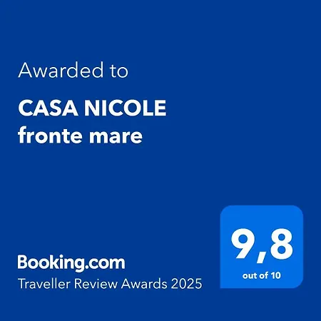 Hébergement de vacances Casa Nicole Fronte Mare *